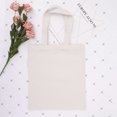 thumbnail image 3 of Techinal Personalized DIY Handbags Canvas Tote Bags Reusable Cotton Shopping Bag Beige, 3 of 8