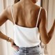 thumbnail image 5 of Chaleco de encaje estampado de moda para mujer - Poliéster, cuello en V, tirantes, camiseta informal, 5 of 6