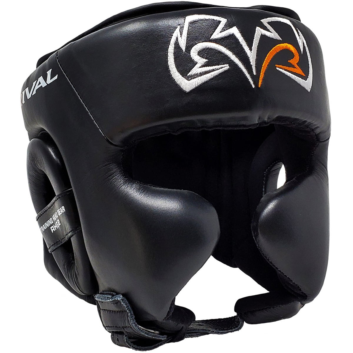 Rival Boxing RHG2 Leather Ultra Sleek Headgear Black 