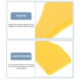 thumbnail image 3 of OUNONA Ticket Scraper 10Pcs Yellow Plastic for Removing Labels and Stickers, 3 of 8