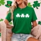 thumbnail image 1 of TaTaai Women's Novelty St. Patrick's Day Graphic Print Round Neck Short Sleeve Tees Casual Lightweight Fashion T-Shirts Soft Comfortable Tops for All Occasions Gift, 1 of 7