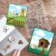 thumbnail image 4 of Sello transparente de animales de granja para scrapbooking, sello de silicona de animales de dibujos animados: cerdo, pato, oveja, caballo y vaca., 4 of 7