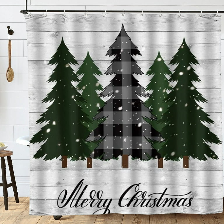 Christmas Modern Farmhouse Style Buffalo Plaid Decorations Frame Mockup Bath  Towel by Milleflore Images - Pixels