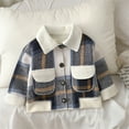 thumbnail image 4 of FDDMis Bomber Jacket Kids Girls Winter Coat Size 16-18 Teen Jacket Boys Hoodies Size 8 Boys Clothes Size 10-12 Youth 6 Month Old Baby Girl Clothes, Navy 18-24 Months, 4 of 4