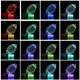 thumbnail image 2 of Luz de Noche 3D Led Lámpara de Noche Táctil Colorida Lámpara de Mesa Luz de Ambiente Irfora Luz de noche, 2 of 7