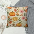 thumbnail image 2 of COMIO  Fall Pillows Covers Pumpkin Maple Leaf Flower Decorative Throw Pillow Covers Thanksgiving Decorations Pillow Cases Fall Home Decor for Indoors Sofa Bed, 2 of 5