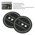 thumbnail image 3 of 2PCS Nab HUB Adapter Spacer Silicone Reel Adjusting Disc for Reel to Reel Tape Recorder Black, 3 of 7