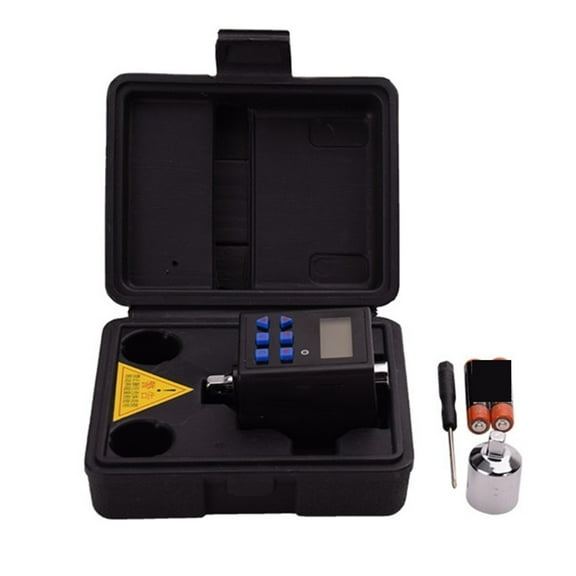 Digital Steel Electronic Torque Meter Torque Adapter 1/2" 3/8" 1/4" Drive Socket ,Versatile Torque Units