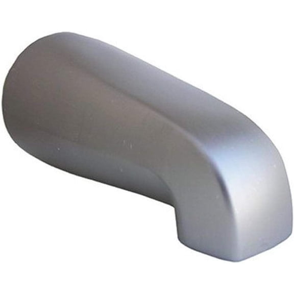 LASCO 08-1105 4 in 1 Fits Most Connection Bathtub Spout, Satin Nickel Finish