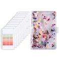 thumbnail image 1 of Budget Envelope Binder, A6 Budget Planner with Zipper Pockets and Labels, PVC Waterproof Pocket, Compact Size, for Office, Home, Business Travel, 1 of 8