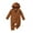 Coffee, variant on Sngxgn Baby Boy Cotton Bodysuit Long Sleeve Jumpsuit Outfits Clothes(Coffee,100)