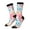 3 Black, variant on Cupcakes and Donuts Print Adult Socks for Men & Women,Calf Socks, Ankle Socks,Boots Socks,Breathable Casual Sock,Unisex Crew Socks