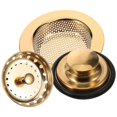 thumbnail image 1 of 1 Set of Kitchen Sink Stopper Sink Filter Sink Strainer Sink Drain Basket Kitchen Sink Strainer, 1 of 3