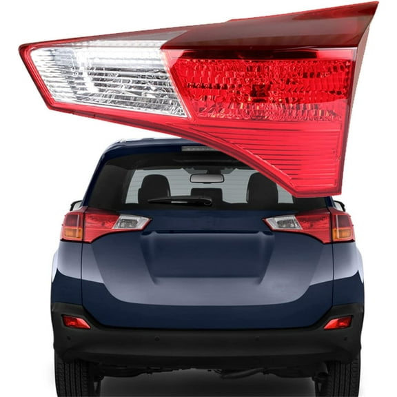Genrics Rear Brake Tail Light Assembly Replacement for 2013 2014 2015 Toyota RAV4 Passenger Side Tail Lamps TO2803126 815800R010