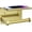 E-brushed Gold, variant on Heavy Duty Toilet Paper Holder with Shelf, Adhesive or Screw Wall Mount Toilet Tissue Roll Holder, Rustproof & Multifunctional Stainless Steel Bathroom Storage Dispenser (Brushed Nickel)