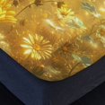 thumbnail image 4 of 2/3pcs Sunflower Fitted Sheet Set Children Adult Soft Cozy Bedding Set with Pillowcase,TwinXL(39"x80"), 4 of 5
