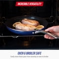 thumbnail image 5 of Blue Diamond 8″ Ceramic Nonstick Fry Pan with Spatula, Dishwasher Safe, Oven Safe, Metal Utensil Safe​, 5 of 7