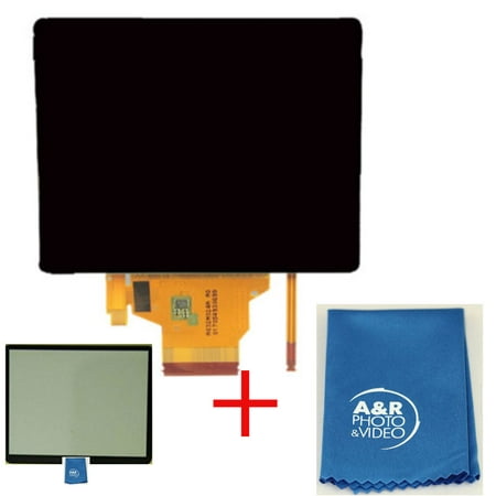 Image of Digital LCD Screen Display For Nikon D5500 Camera with Backlight + Glass LCD Protector