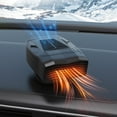 thumbnail image 5 of 12V 24V Car Heater Fan Defroster, Portable Windshield Defogging Warmer Cooling Dual Use, Cigarette Lighter Plug Heater, Winter Vehicle Interior Fast Heating Device, 5 of 5