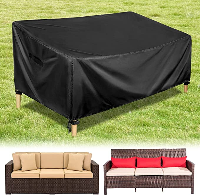 Loveseat Cover Sofa Cover Slipcover Patio Sofa Couch Covers Waterproof Dustproof 