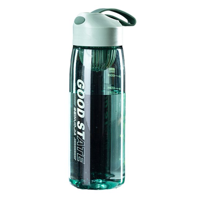 Lubelski Couvercle à Vis pour Bouteille d'Eau 480ml/550ml Grande Capacité Plastique Robuste Rappel Flacon à Boisson pour la Maison