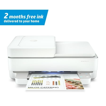 HP ENVY Pro 6452 Wireless All-in-One Color Inkjet Printer - Instant Ink (Best Inkjet Printer For T Shirt Business)