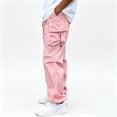 thumbnail image 2 of Men Lightweight Twill Cargo Pants Loose Stretch Hiking Everyday Wear Trousers S-XL, 2 of 9
