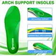 thumbnail image 3 of Heavy Duty Support Inserts for Men, Pain Relief Orthotic Insoles for Men, 3 of 7