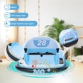 thumbnail image 4 of TROPOW 12V Kids Ride On Bumper Car Electric Bumping Car for Toddlers with Remote Control, 360° Spin, Battery Display, LED Lights,Christmas Gift for Kids, Blue, 4 of 8