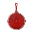 thumbnail image 3 of Crock-Pot Artisan 8 Inch Enameled Cast Iron Round Skillet in Gradient Red, 3 of 6