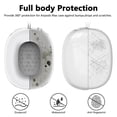 thumbnail image 3 of Funda de silicona para auriculares AirPods Max MINDRESY, color blanco, 3 of 7