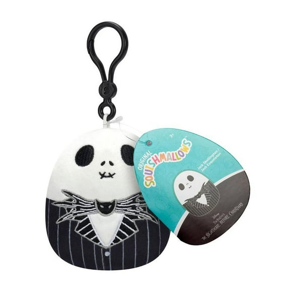 Squishmallows 3.5" Clip-On Jack Skellington