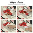 thumbnail image 4 of Nawypu  Japanese Style Flower Cherry Blossom Elastic Edged Tablecloth for Round Table, Non Slip Round Table Cover Outdoor Waterproof Tablecloth, 4 of 7