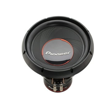 Pioneer TS-1200M 12" - 1400 W Max Power, Single 4Ω Voice Coil, IMPP™ cone, Rubber Surround | Component Subwoofer