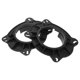 thumbnail image 1 of Anillo espaciador de altavoz Unique Bargains, adaptador de espaciador de altavoz tweeter para Toyota Camry 2006-2017, puertas delanteras, ABS negro, a prueba de agua, 1 of 1