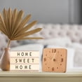 thumbnail image 5 of Jiibva Wood Desk Clock, Non Ticking Silent Clock for Shelf, Table, Mantel Or Bedside, Modern Desk Clock Bedside Clock Home Decorative Small Table Clock, 5 of 7