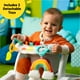 thumbnail image 2 of Bright Starts Asiento de piso para bebé para aprender a sentarse, 2 posiciones crece con el bebé, silla de bebé portátil, incluye juguetes sensoriales, unisex, 4-12 meses, paraíso lúdico, 2 of 5