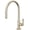 Satin Nickel, variant on Rohl Mb7930lm-2 Graceline 1.8 GPM Single Hole Pull Down Kitchen Faucet - Chrome