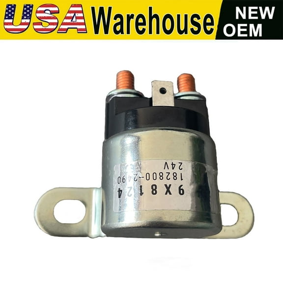 24V Magnetic Switch Assembly for CAT 312C, 320C, 330L, 3512B, 3516B – Replaces 9X8124 9X-8124