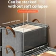 thumbnail image 3 of Nilvkv Cation Clothes Storage Box Household Foldable Wardrobe with Lid Organiser Drawer Type Large Capacity Storage Box, Organization and Storage, 3 of 6