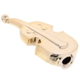 thumbnail image 4 of unbranded Cello Model Ceramic Ornament Golden Cello Shape Simple Artistic Style 1Set, 4 of 8