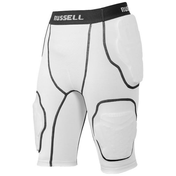 Russell Adult 5 Piece Integrated Football Girdle ( RAIGR4 ) - Walmart ...
