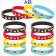 thumbnail image 3 of Pulsera de silicona de Pikachu para niños, alfileres de dibujos animados de Anime, brazaletes de insignia de fiesta de cumpleaños de Pokémon, accesorios de joyería para niños, 3 of 4