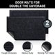 thumbnail image 4 of 2 Piezas Tapete para Puerta, Alfombrillas Duraderas para Puerta Interior, Tapete de Entrada para Interior y Exterior, Tapete de Bienvenida Antideslizante, Fácil de Limpiar, para el Suelo del Baño, 4 of 4