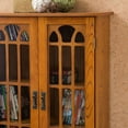 thumbnail image 6 of Window Pane Media Cabinet, Oak, 6 of 31