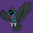 thumbnail image 2 of Men's Fortnite Raven Attack Graphic Tee Purple 3X Large, 2 of 4