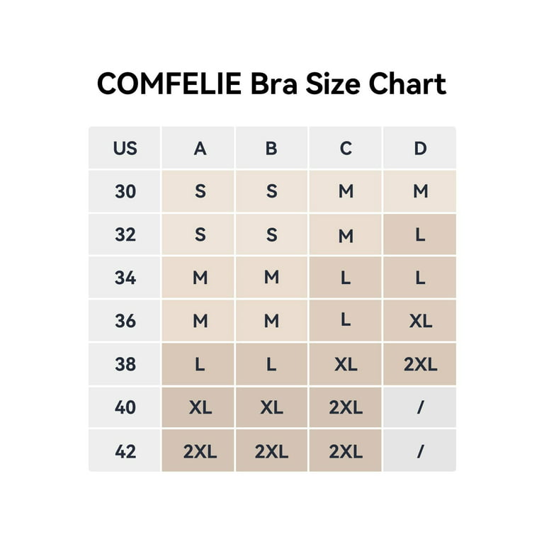 COMFELIE Wireless Bra Seamless Bra for Women, YN25 Comfort Bra