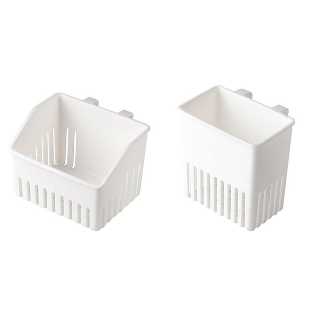 Cutlery Drying Rack - Premium Utensil Drainer for Sink - Silverware Holder & Organizer for Spoons, Forks & Knives - Space-Saving Kitchen Drying Basket with Drain Tray (PP Material)