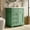 Sage Green, variant on Sophia & William 24" Bathroom Vanity with 5" Deep Sink Freestanding Wood Bathroom Cabinet Vanity with 2 Doors & 3-Level Adjustable Shelf, Charcoal Blue