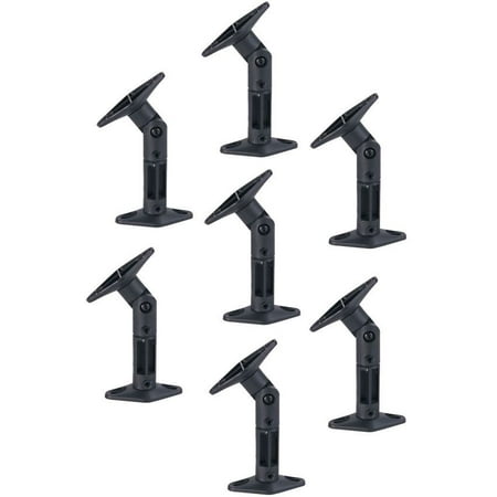 Impact Mounts 7 PACK UNIVERSAL CEILING WALL SATELLITE SPEAKER MOUNT BRACKETS HOME THEATER